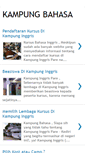 Mobile Screenshot of kampungbahasa.com